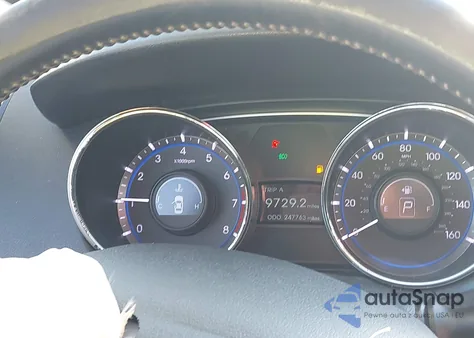 2012 Hyundai Sonata Limited z USA, uszkodzony, nr VIN 5NPEC4AC2CH479705